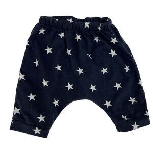 Navy Blue & White Star Harem Shorts Size 5